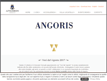 Tablet Screenshot of angoris.com